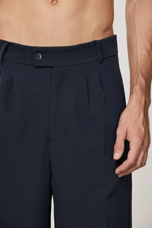 Patrizia Pepe Pants Regular Fit Soft Pants Blue 8211 Men