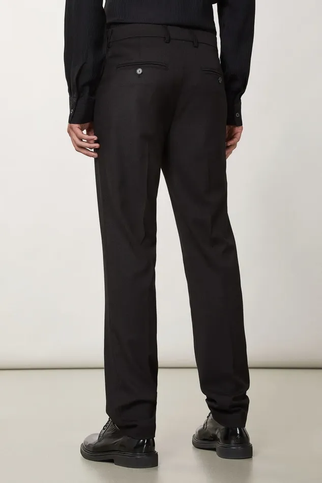 Patrizia Pepe Pants Slim Flannel Pants Black 8211 Men
