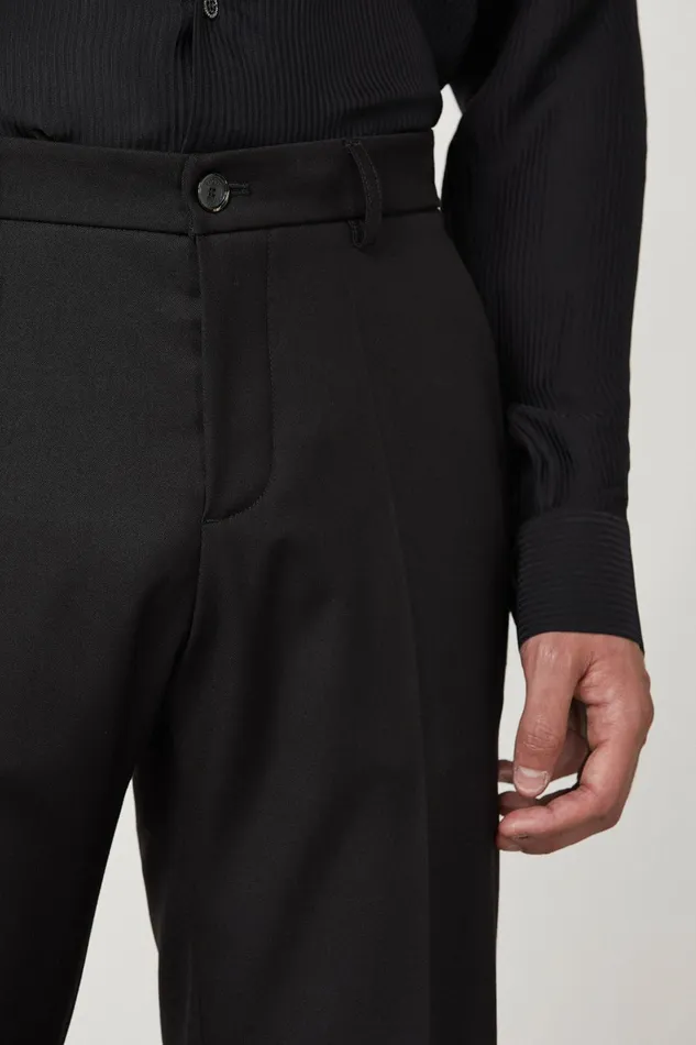 Patrizia Pepe Pants Slim Flannel Pants Black 8211 Men