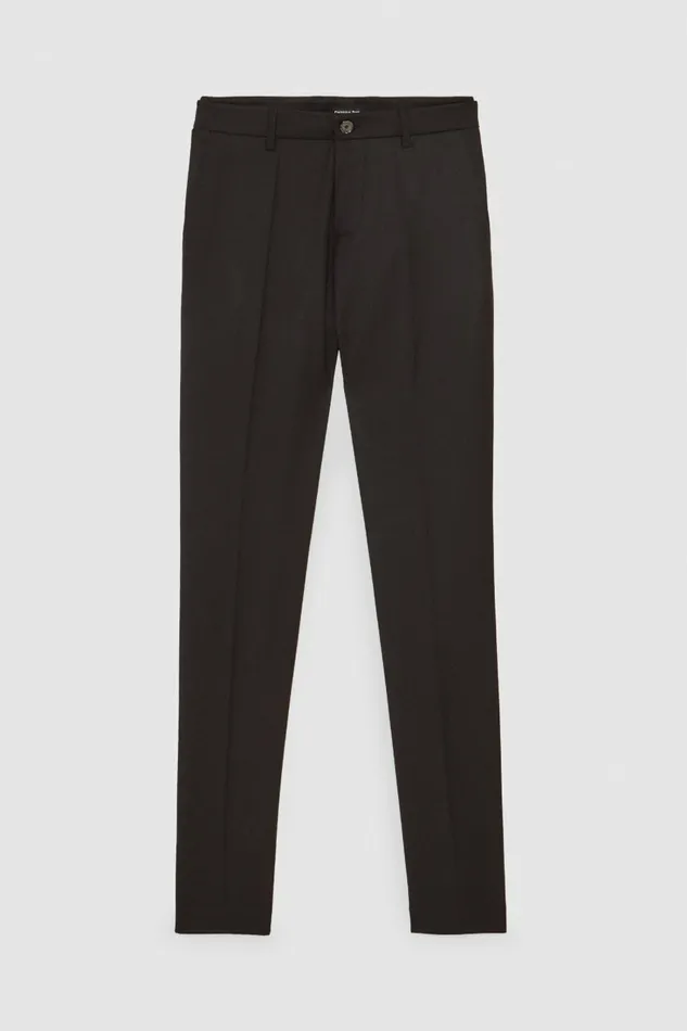 Patrizia Pepe Pants Slim Flannel Pants Black 8211 Men
