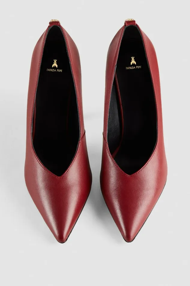 Patrizia Pepe Pumps Leather Pumps Red 8211 Women