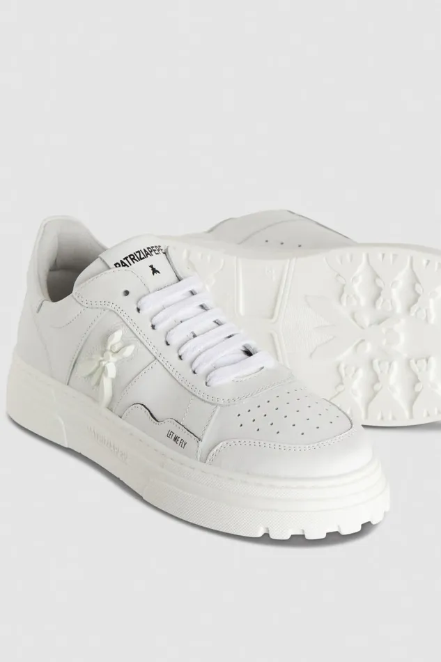 Patrizia Pepe Sneakers Leather Sneakers White 8211 Women