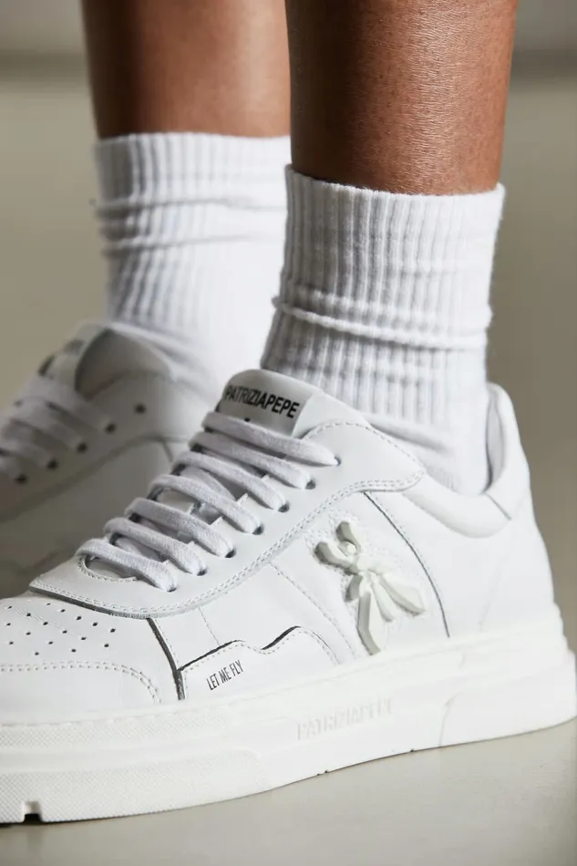 Patrizia Pepe Sneakers Leather Sneakers White 8211 Women