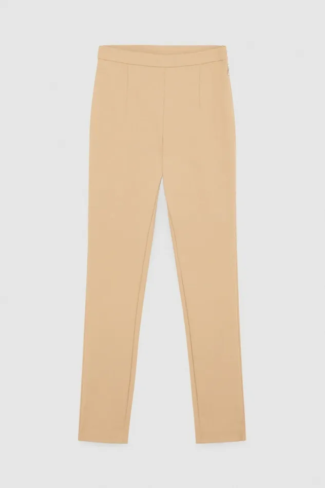 Patrizia Pepe Tailleur Slim Pants Beige 8211 Women