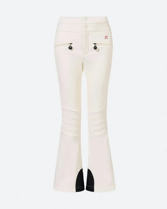 Perfect Moment HighWaist Aurora Flare Ski Pant White Women Pants