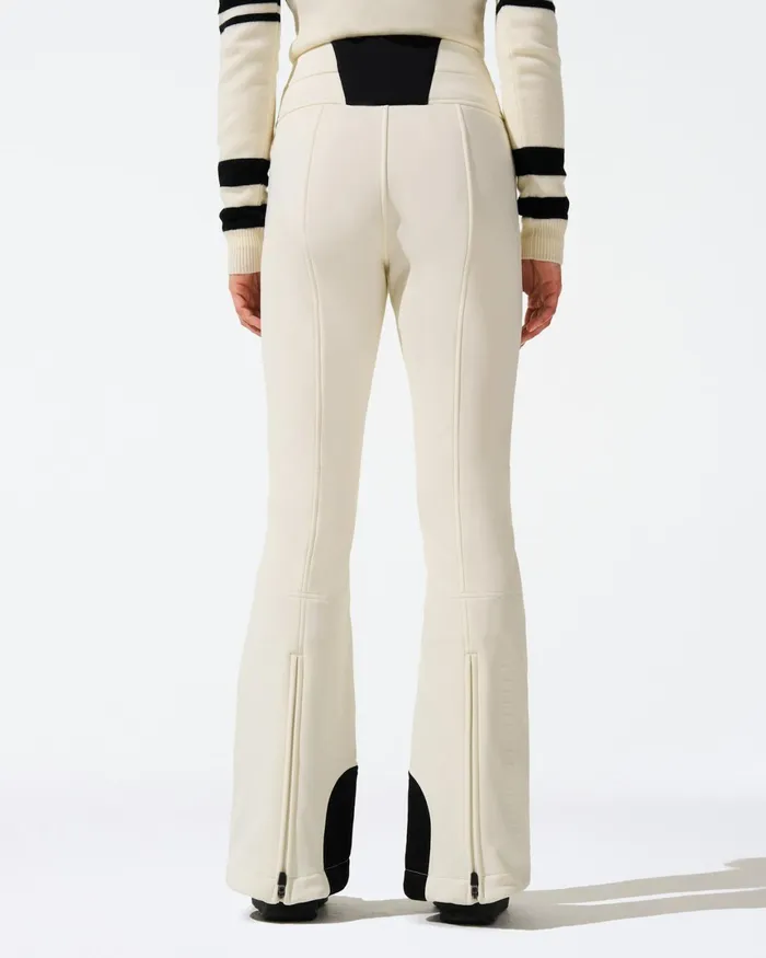 Perfect Moment HighWaist Aurora Flare Ski Pant White Women Pants