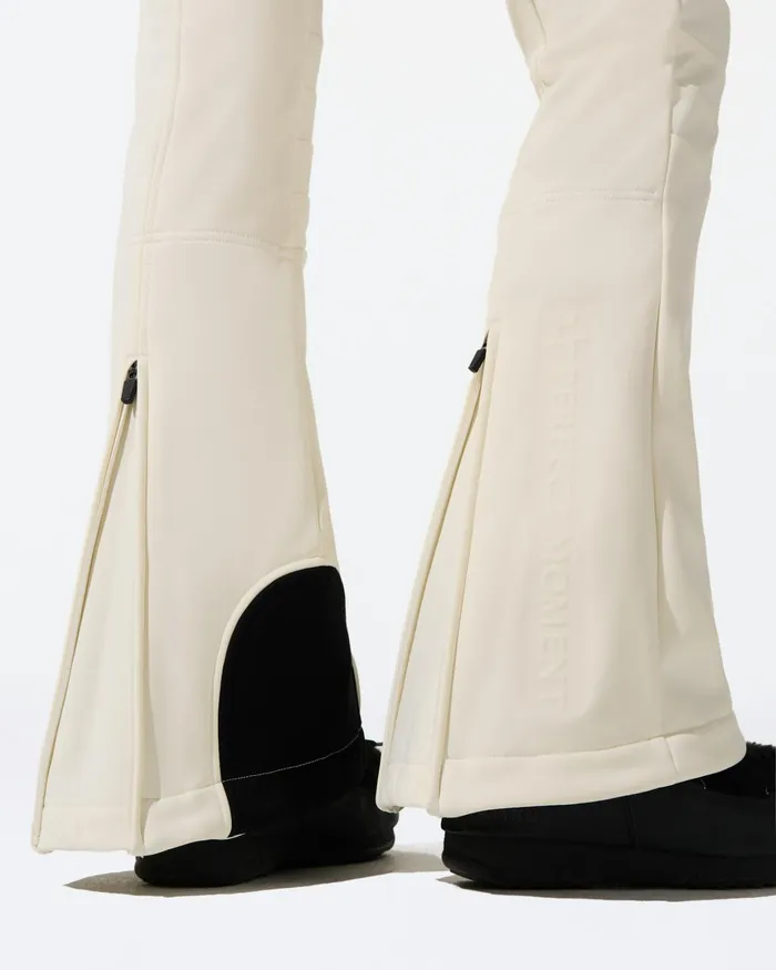 Perfect Moment HighWaist Aurora Flare Ski Pant White Women Pants