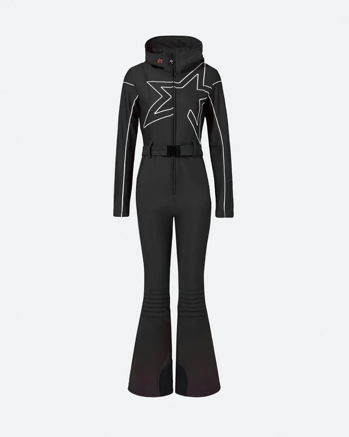 Perfect Moment Star Ski Suit Black Women Ski Suits