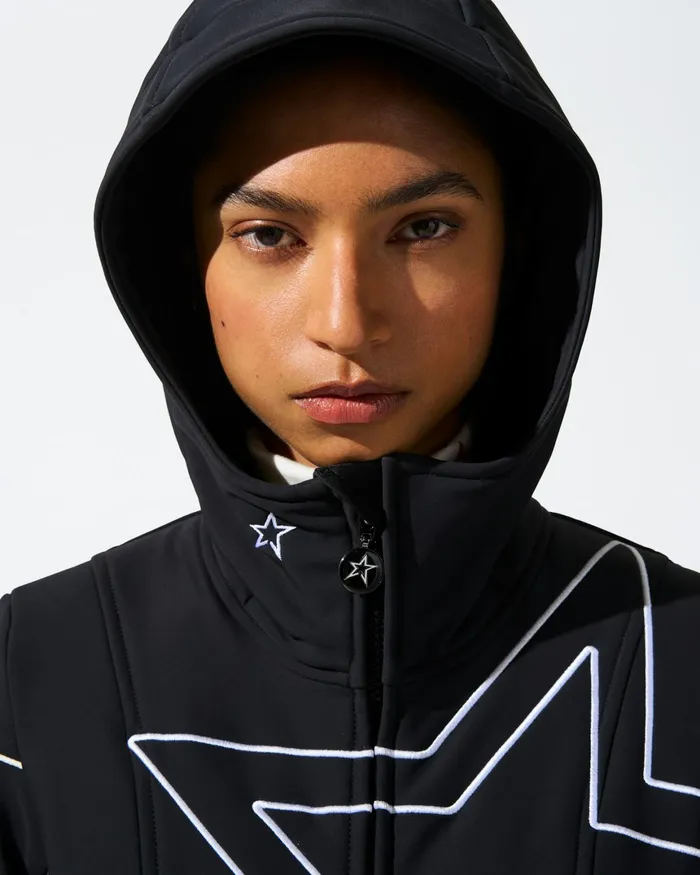 Perfect Moment Star Ski Suit Black Women Ski Suits