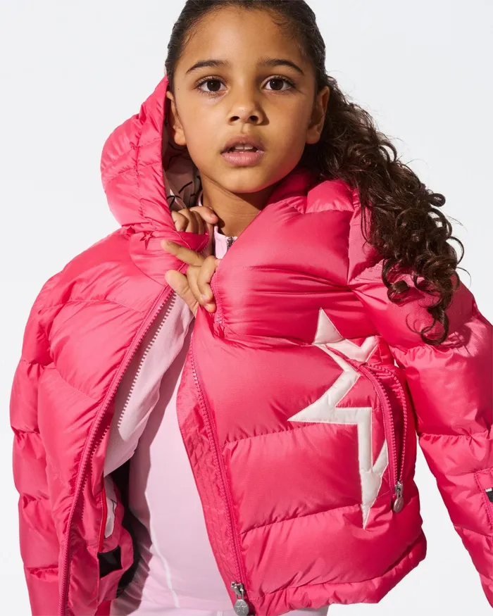 Perfect Moment Super Mojo Jacket Peach Pink Kids Jackets