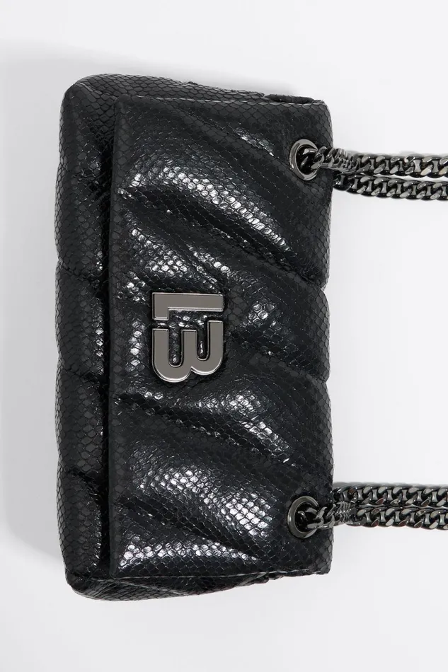 Petit Sac Bandoulire Rabat Cuir Noir Black Women Bimba Y Lola Crossbody Bags Petit Sac Bandoulire Rabat Cuir Noir Black Women Bimba Y Lola Crossbody Bags