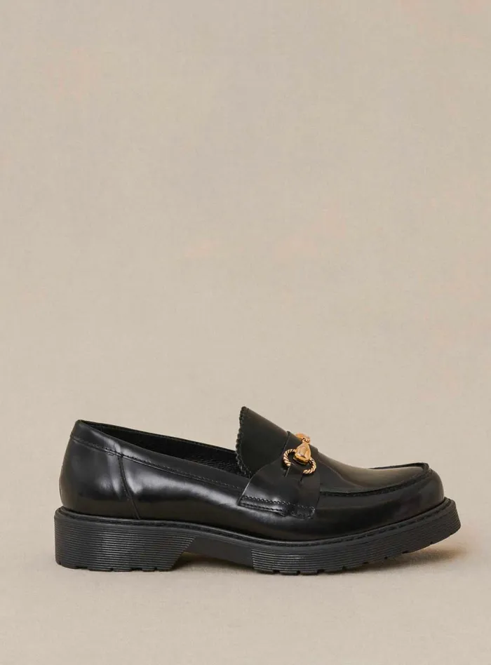 Petite Mendigote Moccasins Fw24 Mocassins Come Polido Black 8211 Women