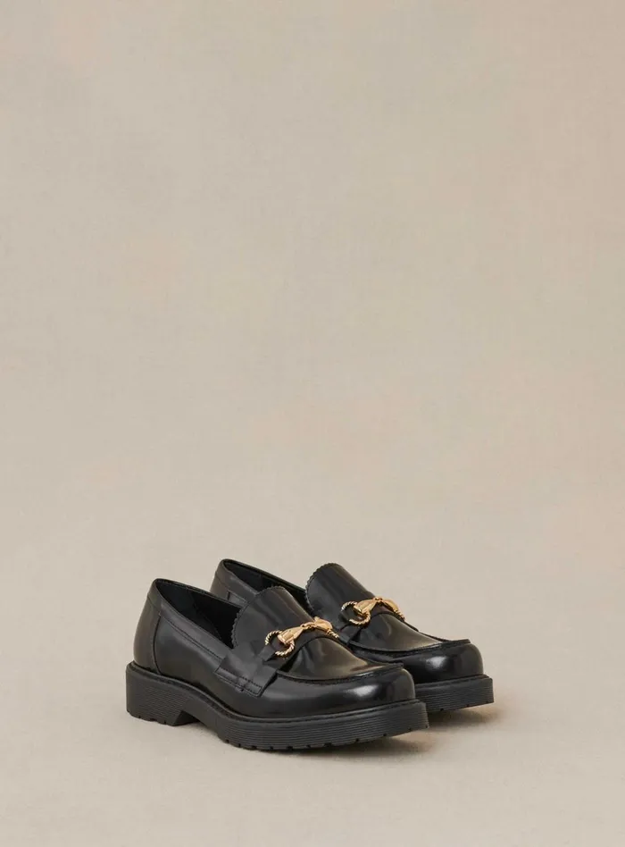 Petite Mendigote Moccasins Fw24 Mocassins Come Polido Black 8211 Women