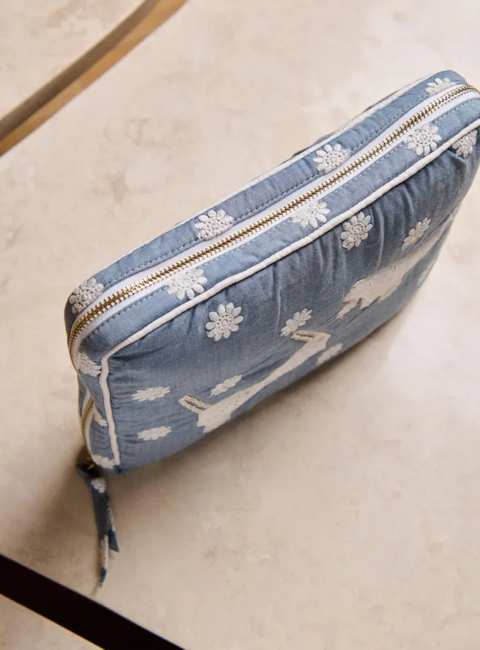 Petite Mendigote Pencil Cases and Pouches Edina Lingerie Pouch Blue 8211 Women