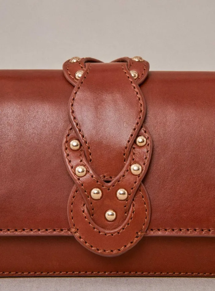 Petite Mendigote Shoulder Bags Fw24 Sac Sol Cuir Camel 8211 Women