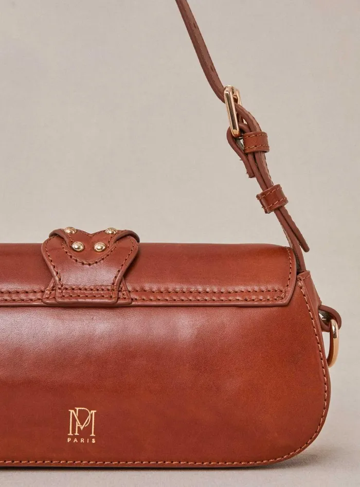 Petite Mendigote Shoulder Bags Fw24 Sac Sol Cuir Camel 8211 Women