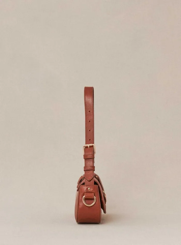 Petite Mendigote Shoulder Bags Fw24 Sac Sol Cuir Camel 8211 Women