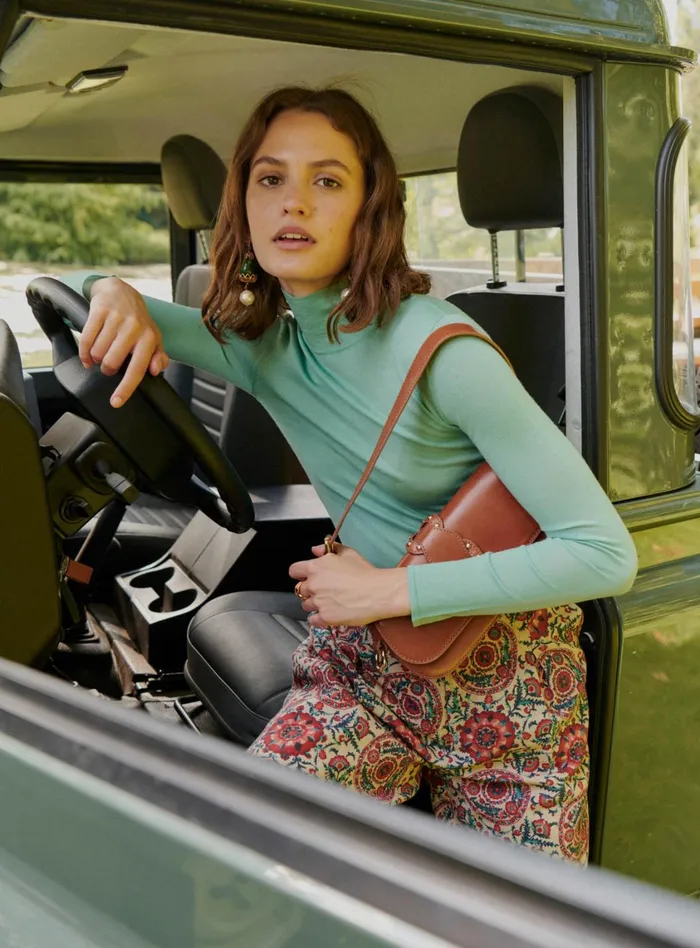 Petite Mendigote Tops Blouses Fw24 Sous Pull Col Roule Mania Meadow 8211 Women Petite Mendigote Tops Blouses Fw24 Sous Pull Col Roule Mania Meadow 8211 Women