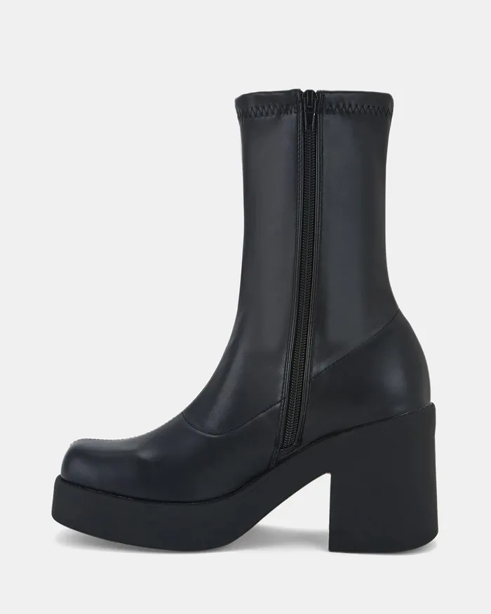 Platform Boots KYLEIGH BLACK NOVO Shoes Women