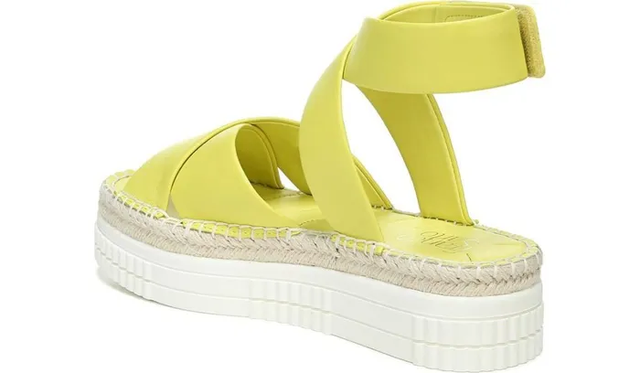 Platform Women Franco Sarto Franco Brock Platform Sandal Limeade Leather
