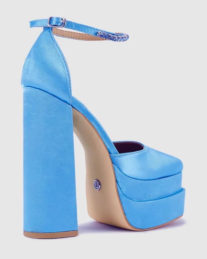 Platforms ZAGUAR BLUE Pumps NOVO Shoes Women