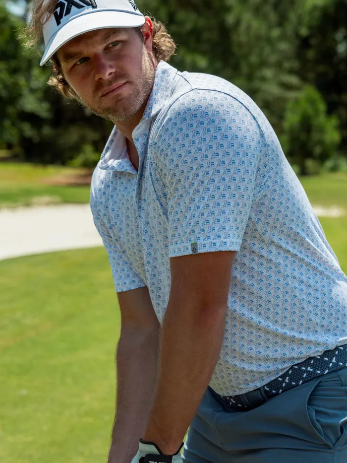 Polo Shirts Men Tasc Performance Cloud Polo 8211 Happy Hour