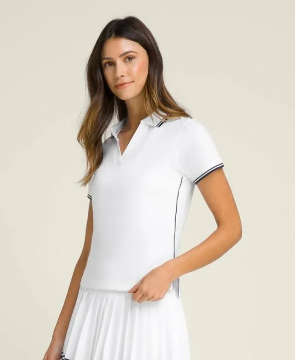 Polos Women Wilson Club Polo Bright White Polos Women Wilson Club Polo Bright White