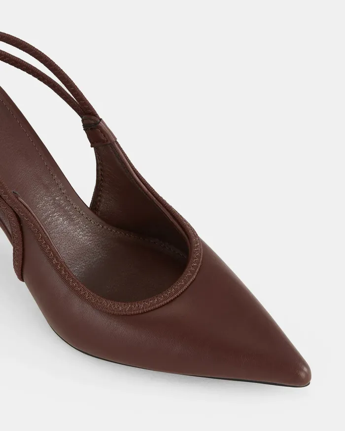 Pumps IANTHE MILK CHOCOLATE High Heels 8211 NOVO Shoes Women