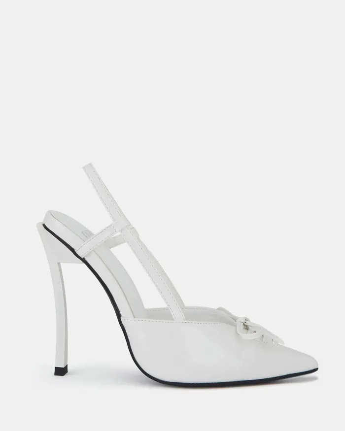Pumps NOVO Shoes Women ZORSHA White Patent