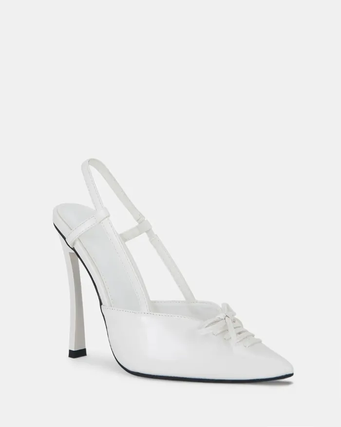 Pumps NOVO Shoes Women ZORSHA White Patent