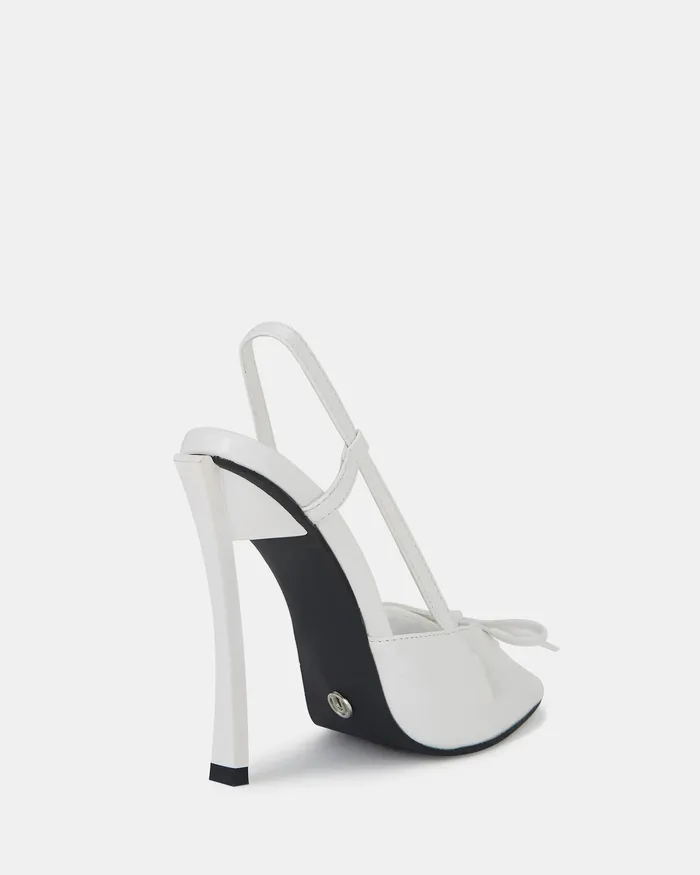 Pumps NOVO Shoes Women ZORSHA White Patent