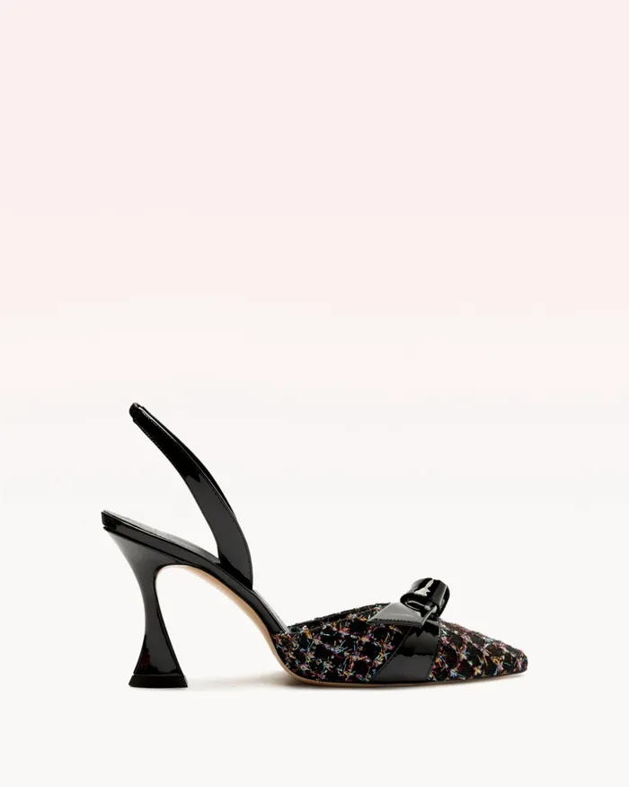 Pumps Women Alexandre Birman Clarita Bell Slingback 85 Tweed Alexandre Birman Clarita Slingback Multicolor andamp Black Pumps Women Alexandre Birman Clarita Bell Slingback 85 Tweed Alexandre Birman Clarita Slingback Multicolor andamp Black