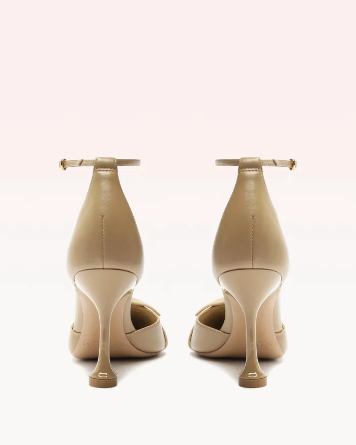 Pumps Women Alexandre Birman Clarita Flare Pump 85 Semolina Semolina