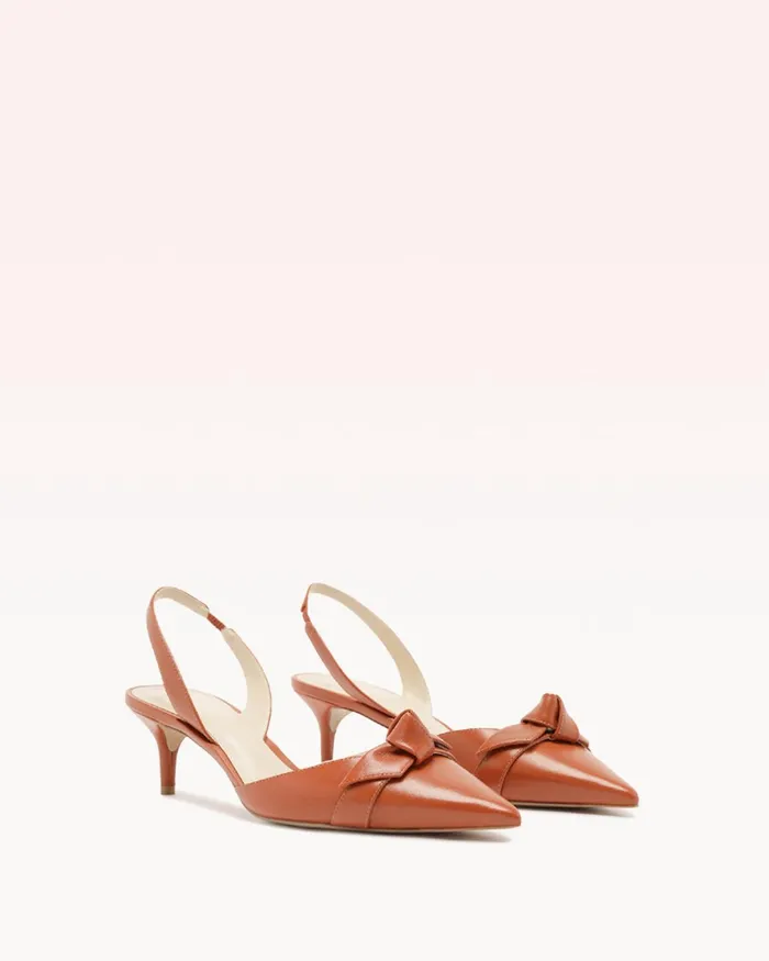 Pumps Women Alexandre Birman Clarita Slingback 50 Terracota Alexandre Birman Clarita Slingback Terracota