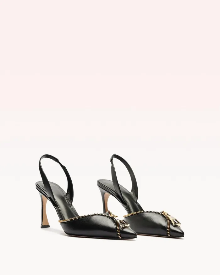 Pumps Women Alexandre Birman Zoe Slingback 85 Pump Black