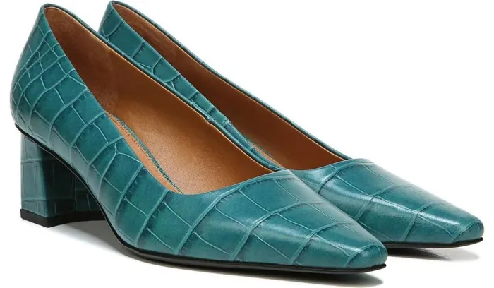 Pumps Women Franco Sarto Sarto Regal Pump Green Leather