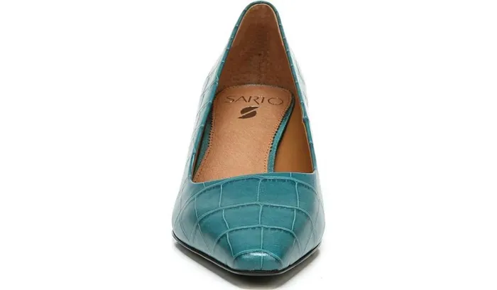 Pumps Women Franco Sarto Sarto Regal Pump Green Leather