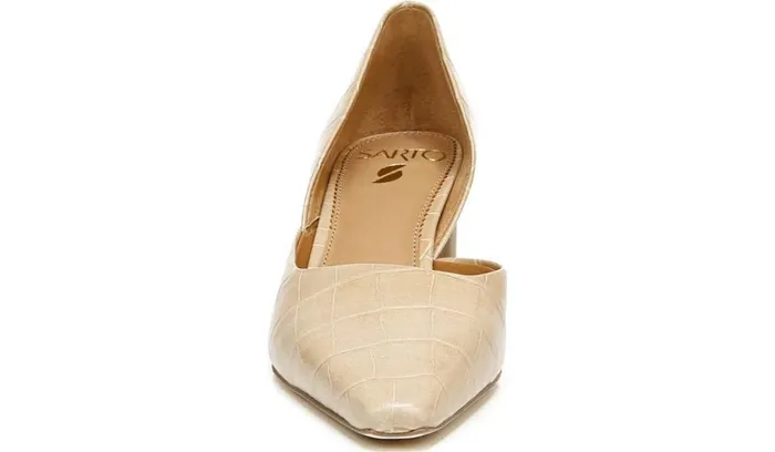 Pumps Women Franco Sarto Sarto Rita Pump Sand Crocco Leather