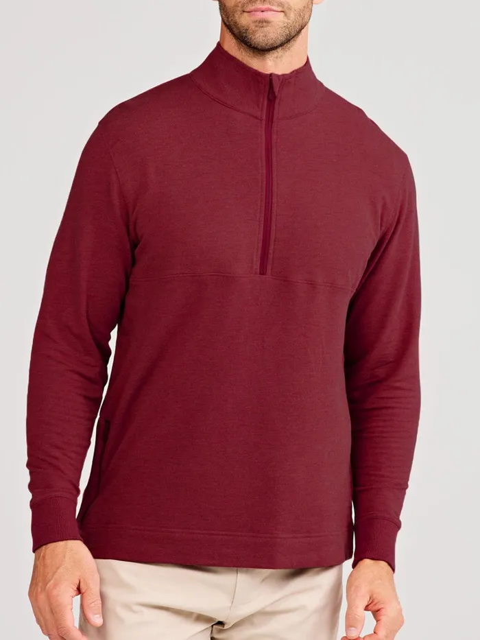 Quarter Zips Men Tasc Performance Venture Fleece 12 Zip
