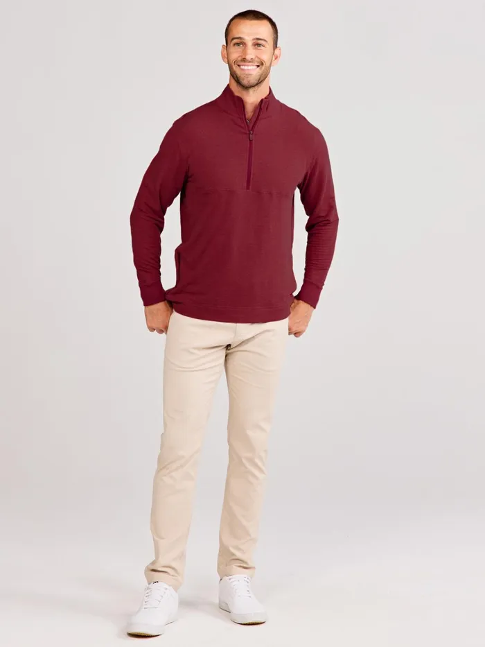 Quarter Zips Men Tasc Performance Venture Fleece 12 Zip