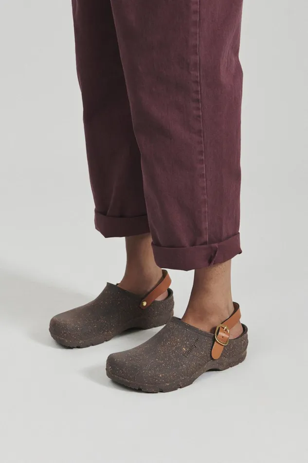 Rachel Comey Flats Loafers Women Rosie Clog Dark Brown