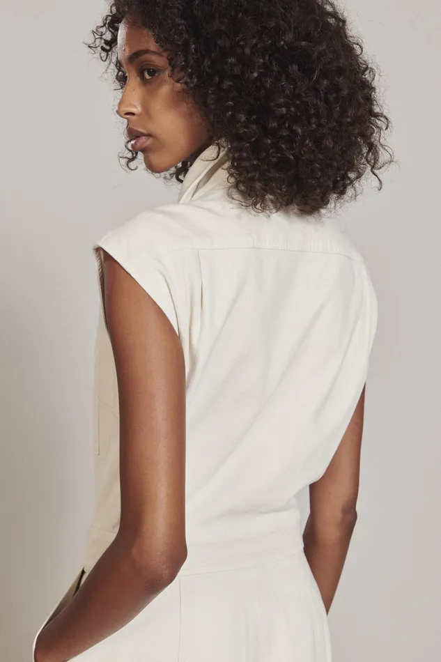 Rachel Comey Jumpsuits Women Annin Jumpsuit Dirty White