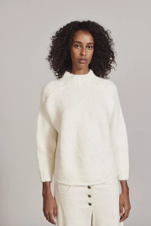 Rachel Comey Knits Women Barbaro Pullover Ivory