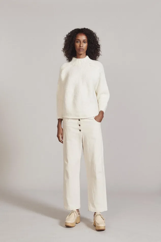 Rachel Comey Knits Women Barbaro Pullover Ivory