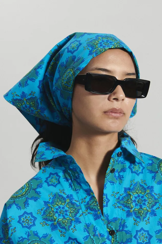 Rachel Comey Scarves Women Klyde Scarf Blue Multi