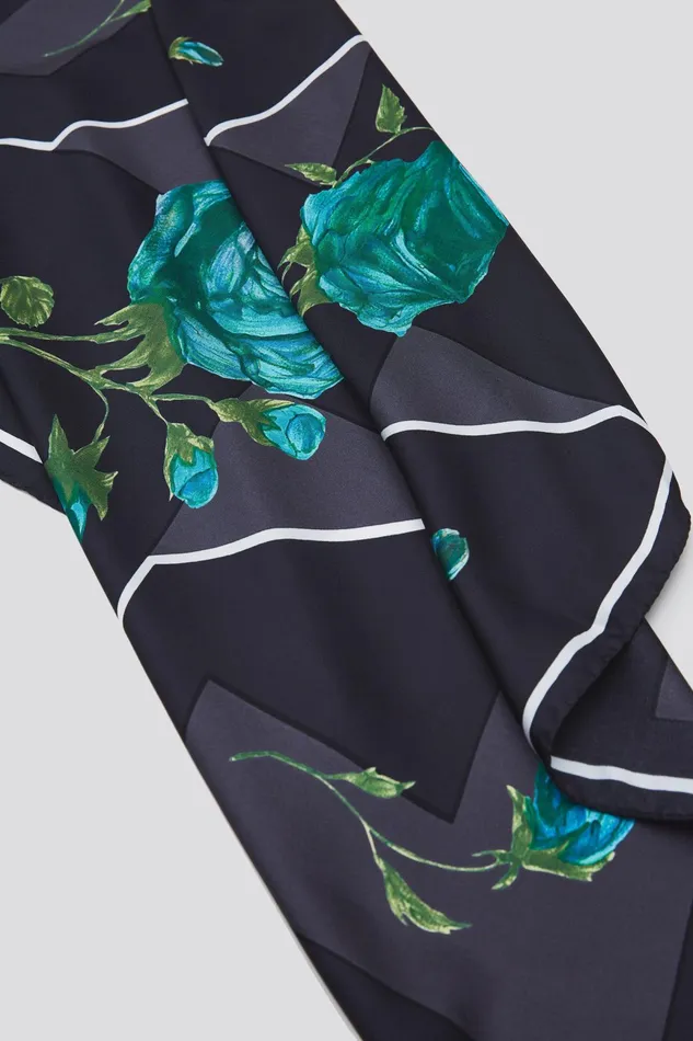 Rachel Comey Scarves Women Rose Scarf Black Multi