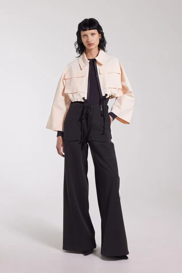 Raincoats Women Stutterheim Lilla Tre Zip Raincoat Peach