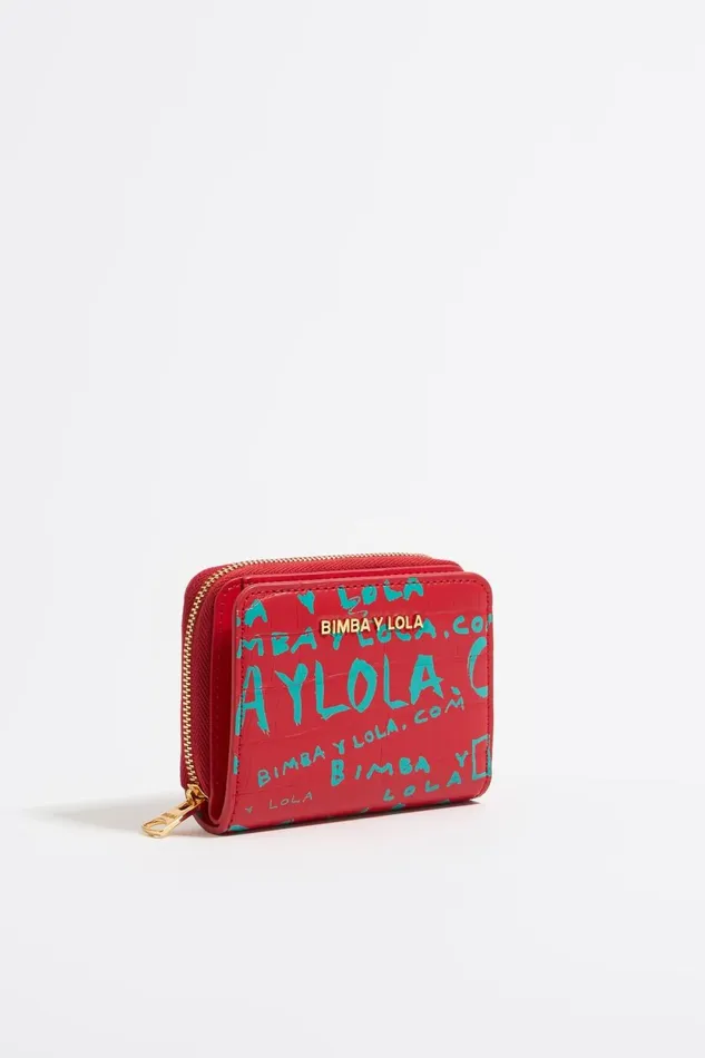 Red Mock Croc Flap Purse Bimbaylolacom Red Women Bimba Y Lola Wallets And Coin Purses Red Mock Croc Flap Purse Bimbaylolacom Red Women Bimba Y Lola Wallets And Coin Purses