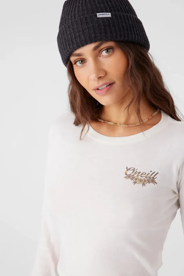 REEF BREAK LONG SLEEVE TEE Winter White Women O039NEILL Clothing