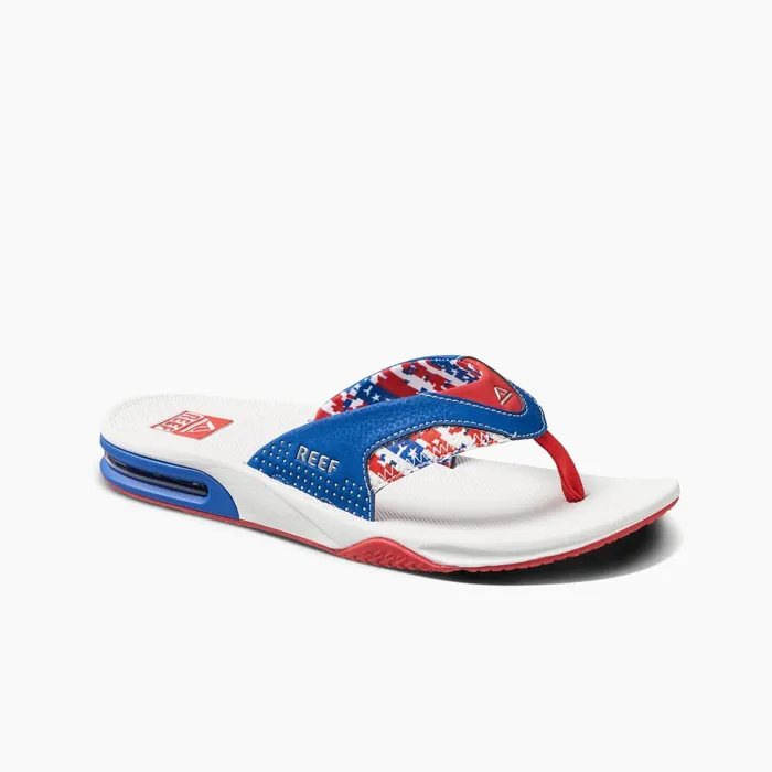 Reef Flip Flops Fanning Patriotic 8211 Men Reef Flip Flops Fanning Patriotic 8211 Men